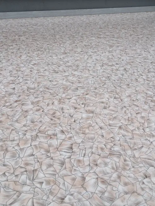 Kő mintázatú tekercses vinyl padló 200 cm-es
