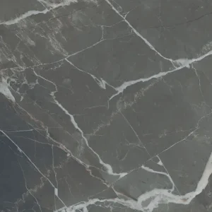 STONE CALACATTA BLACK GLOSSY 120X280 9mm, Ez fekete magasfényű nagy csempe mély alapjával és világos erezetével azonnal ma...