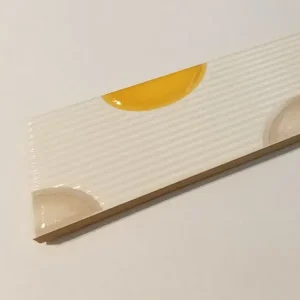 Színes pöttyös fali dekor/Lunette