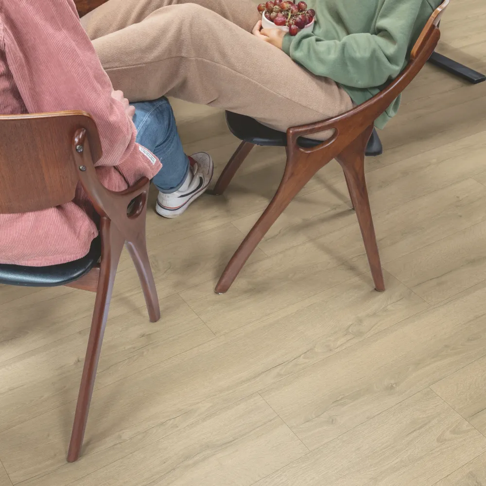 Szürkés homokszőke tölgy laminált parketta - Classic
