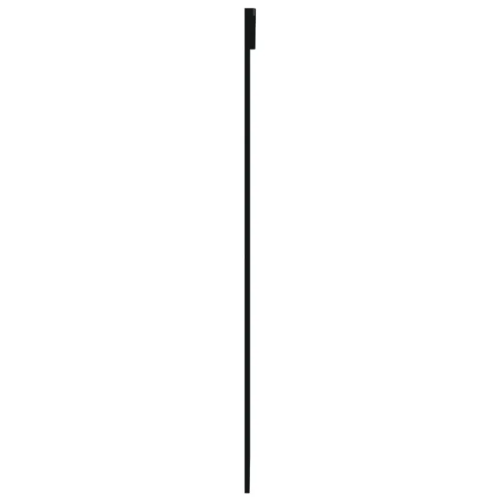vidaXL ESG üveg és alumínium tolóajtó fémszerelvény-szettel 90x205 cm