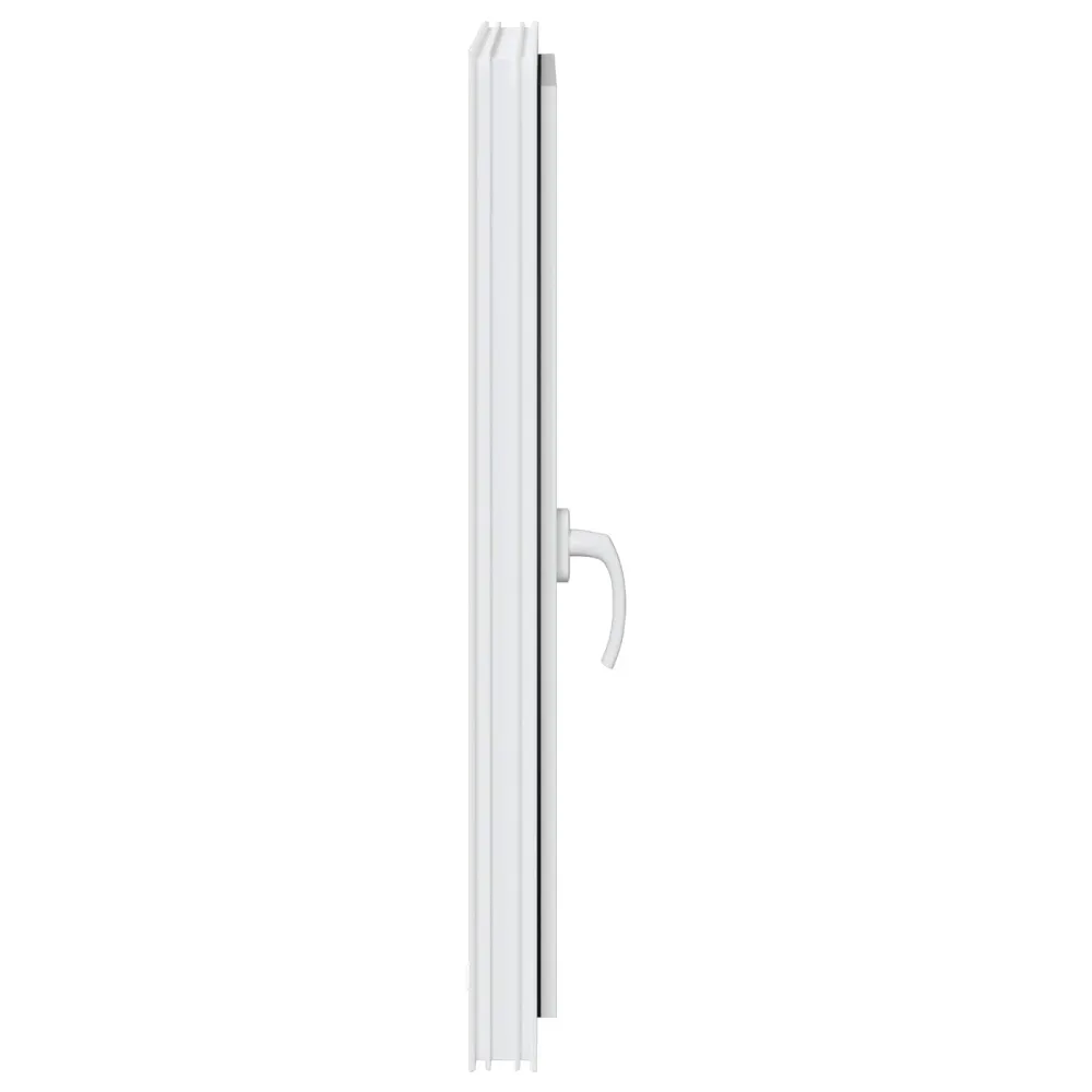vidaXL Pinceablak RISOR 60 x 100 cm PVC és Üveg Fehér