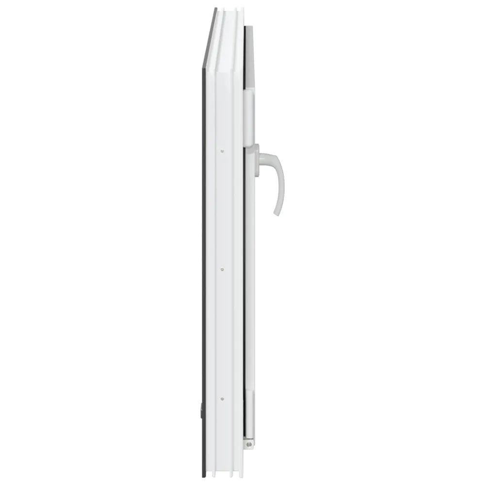 vidaXL Pinceablak RISOR 90 x 60 cm PVC és Üveg Antracitszürke