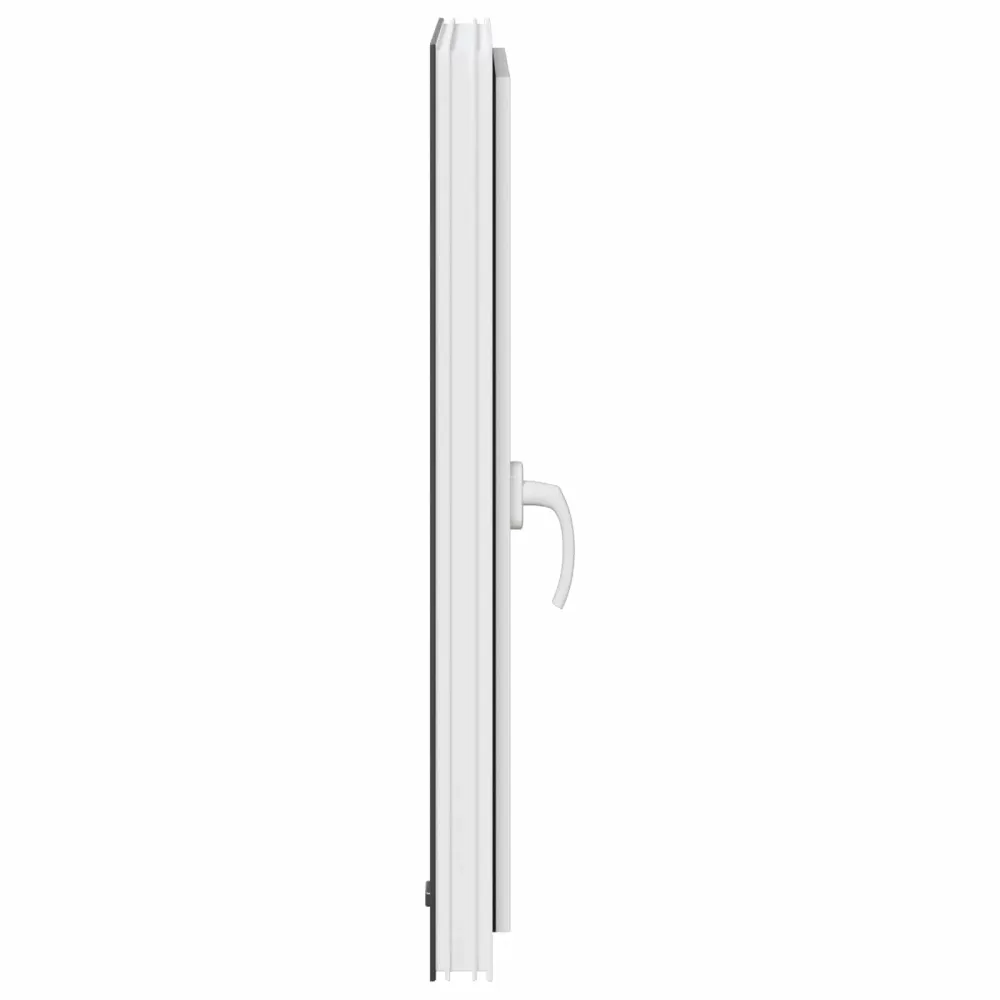vidaXL Pinceablak RISOR 60 x 90 cm PVC és Üveg Antracitszürke