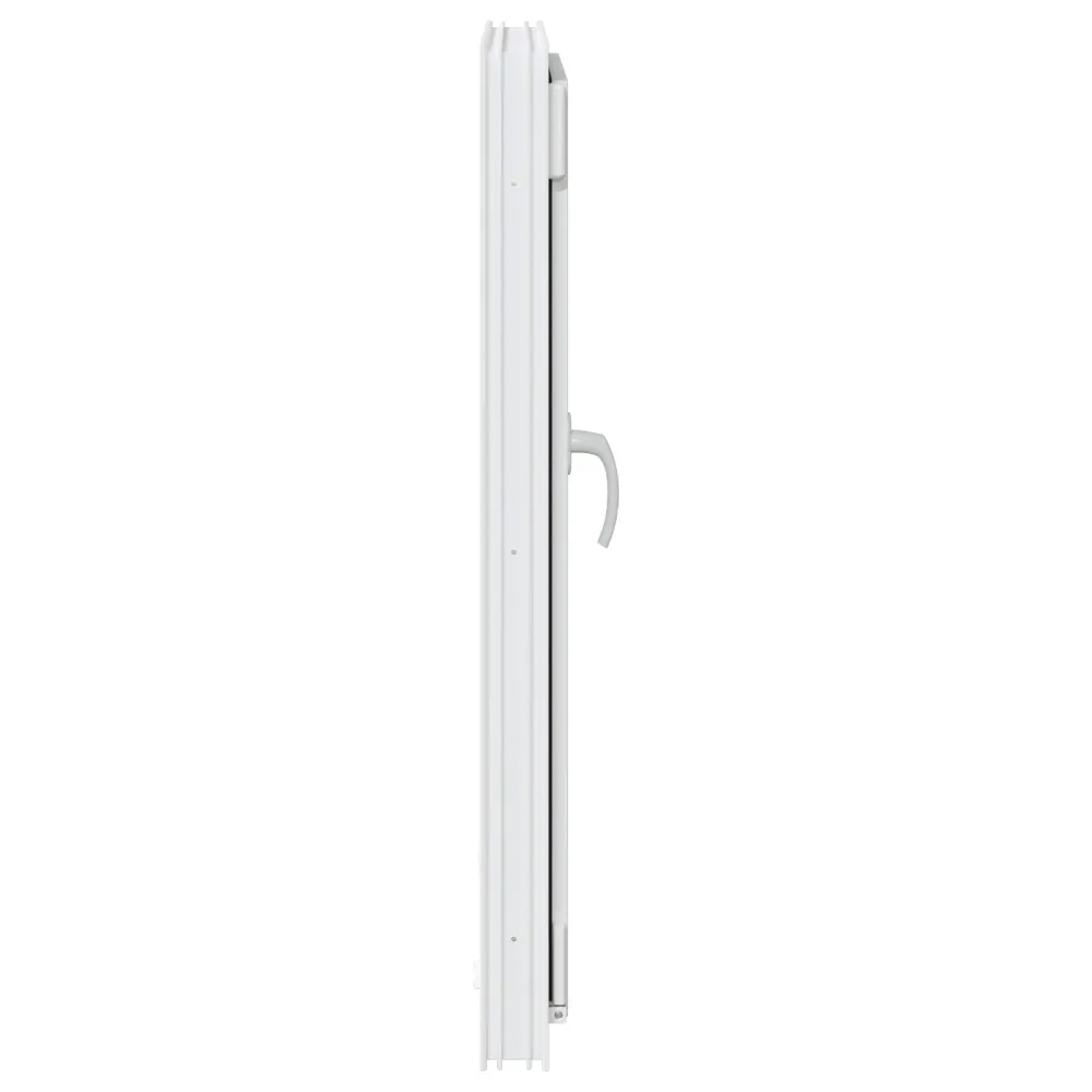 vidaXL Pinceablak RISOR 60 x 90 cm PVC és Üveg Fehér