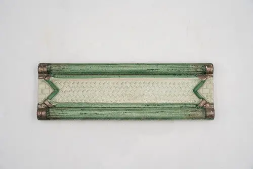 Zöld bambusz mintás dekor/Bamboo