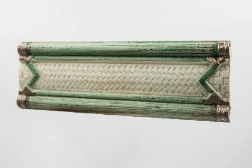 Zöld bambusz mintás dekor/Bamboo