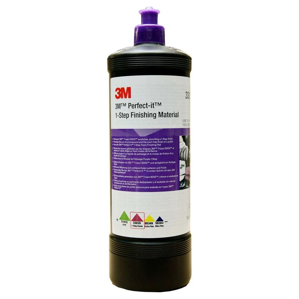 1-lépéses befejező polírozó 3M Perfect-it, 890ml
