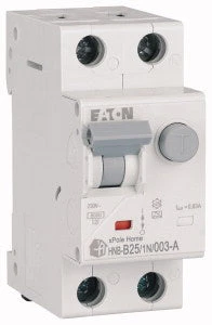 Eaton Home kombinált fi-relé 6kA, 1P+N, 25A,B,30mA,'' 195135