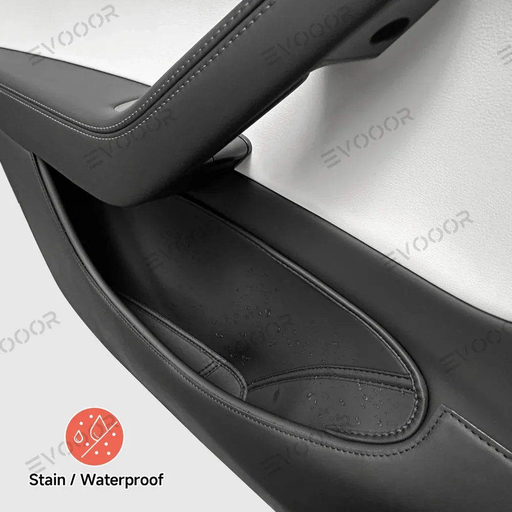 4 darabos ajtóra szerelhető tárolórekesz-készlet Tesla Model Y Juniper 2025+ modellhez