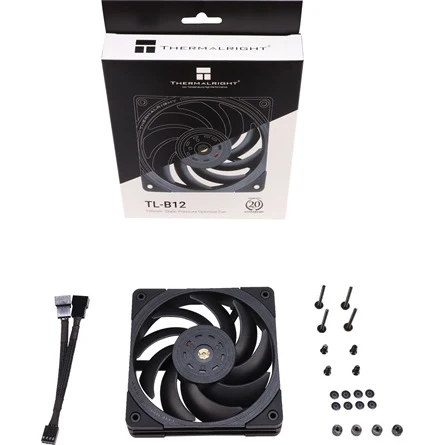 Thermalright TL-B12 rendszerhűtő ventilátor
