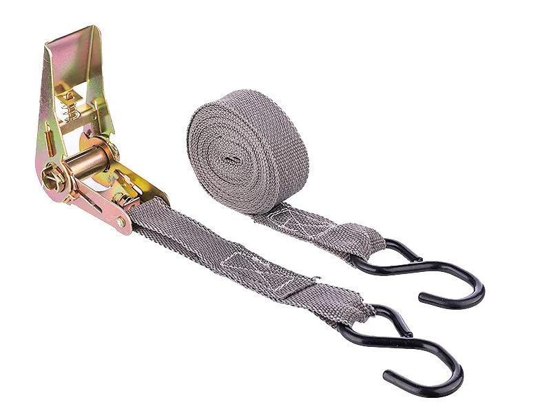 Ratchet rögzítő heveder rakomány rögzítéséhez, 25mm x 4,5m, 350 KG