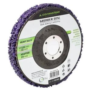 Nem szőtt rozsdaeltávolító korong, átm. 125 mm x 15 mm, nagy teherbírású