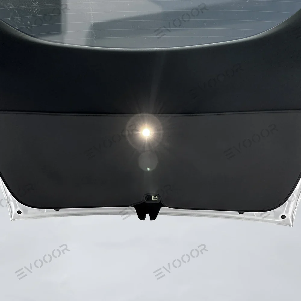 Napa bőr csomagtérajtó védő – Tartós és stílusos szőnyeg Tesla Model Y Juniper 2025+ modellhez