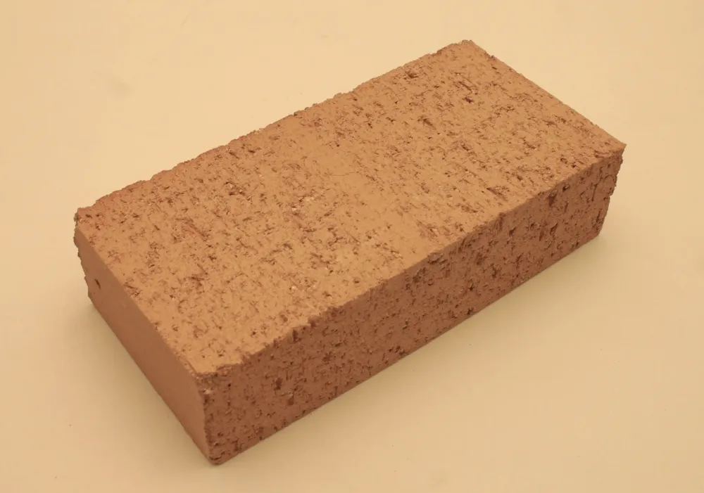 Tégla -védekező chamotte kő klinker formátumban 25 x 12 x 6 cm