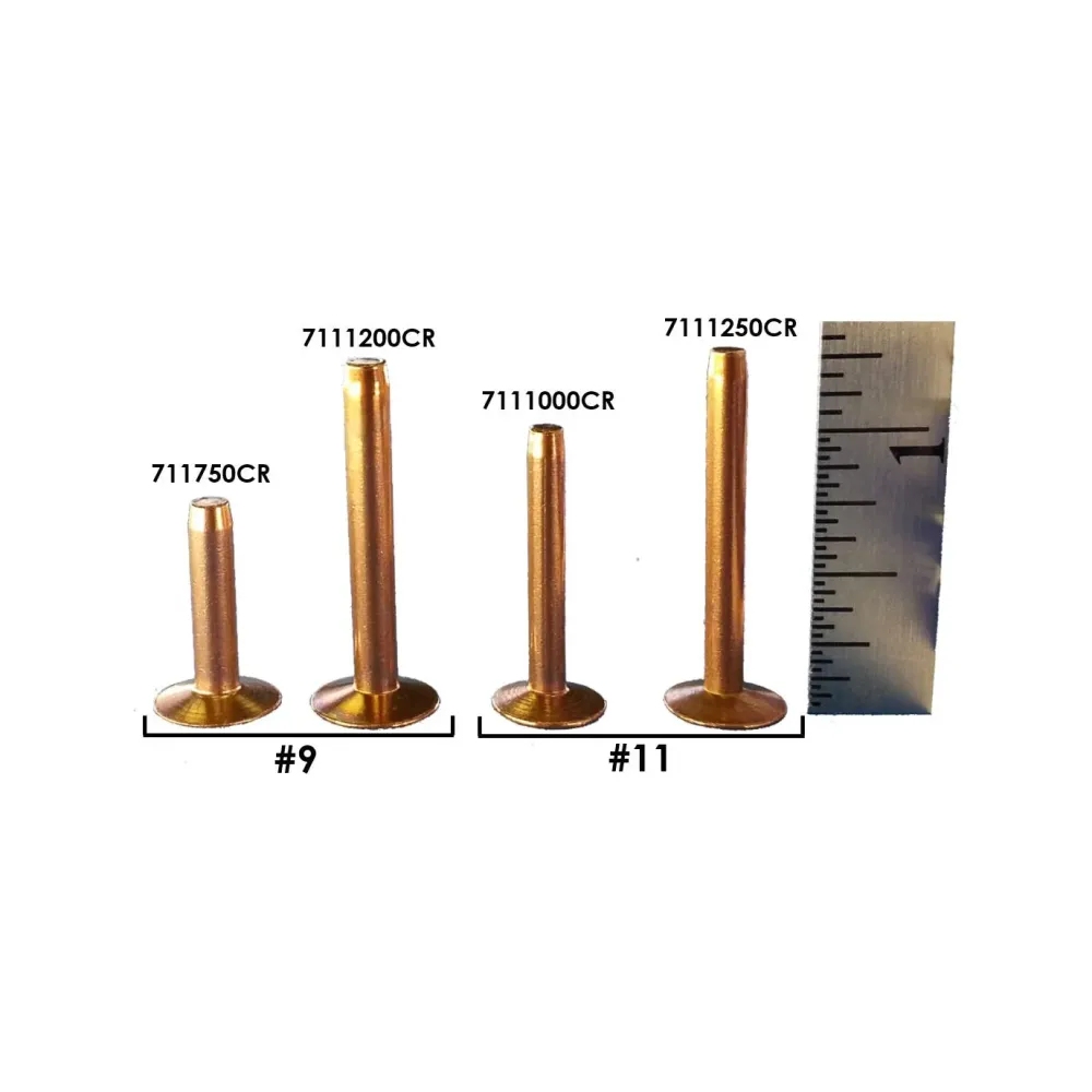 BLADEMASTER-711750CR-COPPER RIVET - 3/4 (19mm) #9 100/PKG