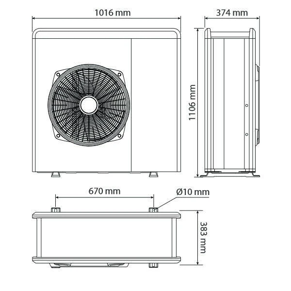 Ariston Nimbus Plus 50 S NET R32 split hőszivattyú ( 3301887 )