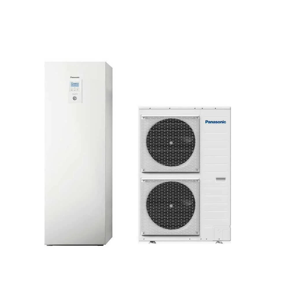 Panasonic Aquarea T-CAP split hőszivattyú, R410A, 3 fázisú, WH-UX16HE8/WH-ADC0916H9E8