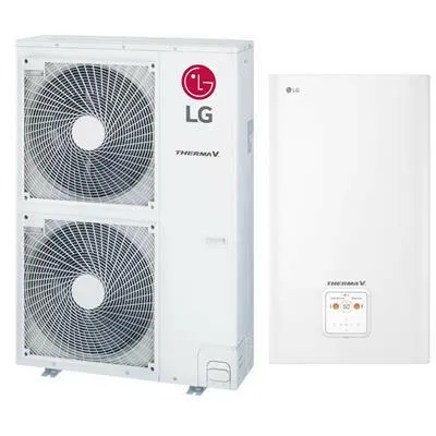 LG Therma-V - HN1639.NK3 + HU123.U33 - osztott hőszivattyú 12,0 kW (R410A)