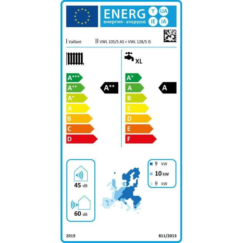 Vaillant uniTOWER Split VWL 128/5 IS (kompakt beltéri egység 10 és 12 kW-os készülékhez) 0010022092