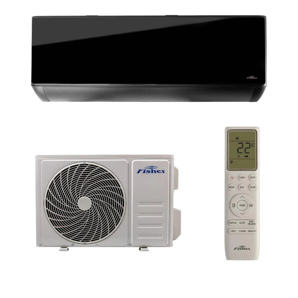 Fisher Black mono split klíma szett 2.61 kW (FSAIF-BL-91FE3/FSOAIF-BL-91FE3)