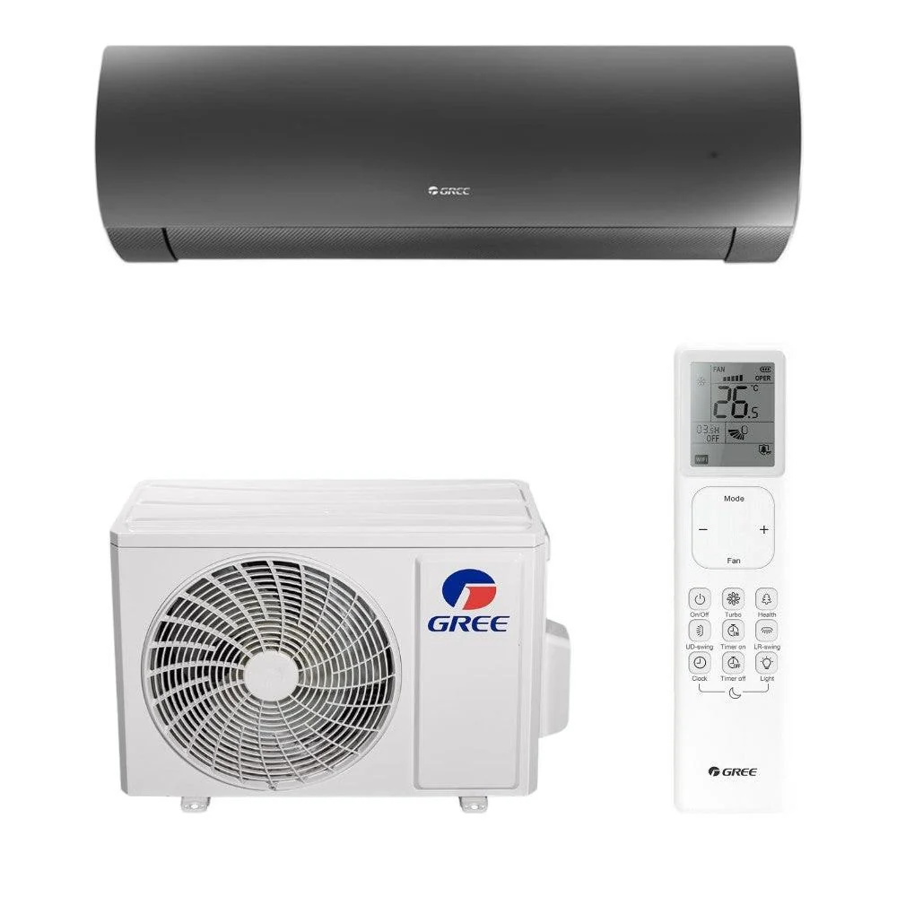 Gree Dark Pro mono split klíma szett 5.3 kW (GWH18ACDXF-K6DNA1D-D)