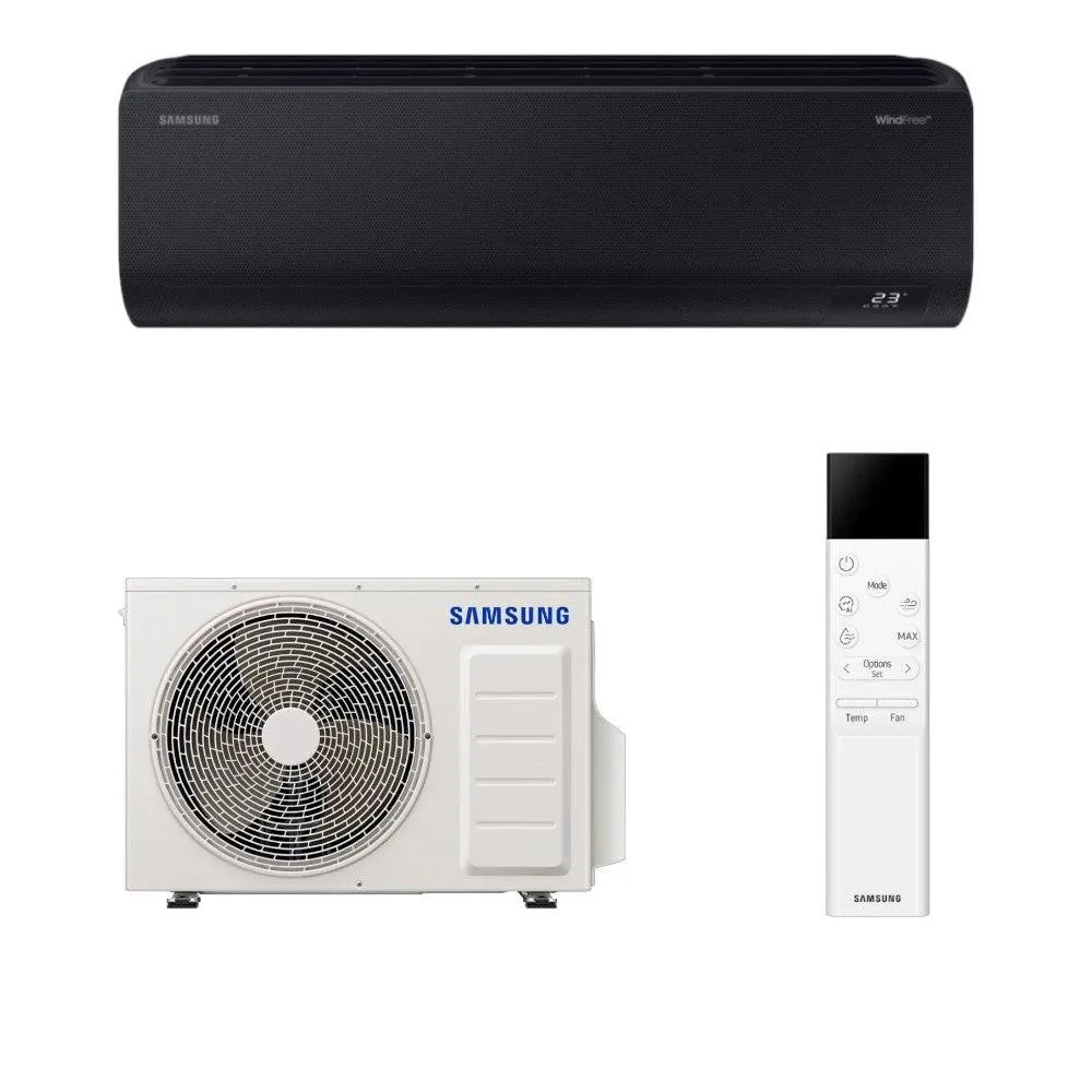 Samsung WindFree Avant Black mono split klíma szett 2.5 kW (AR70F09C1ABNEU+AR70F09C1AWXEU)