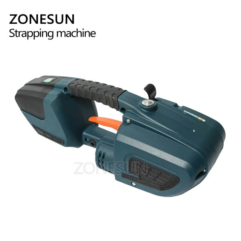 ZONESUN JDC 13-16 mm-es kézi akkumulátoros PET/PP műanyag elektromos pántológép raklapcsomagoláshoz