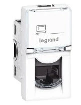 Legrand Program mosaic Adatcsatlakozó dugalj UTP RJ45 Cat5(e) Fehér 76551