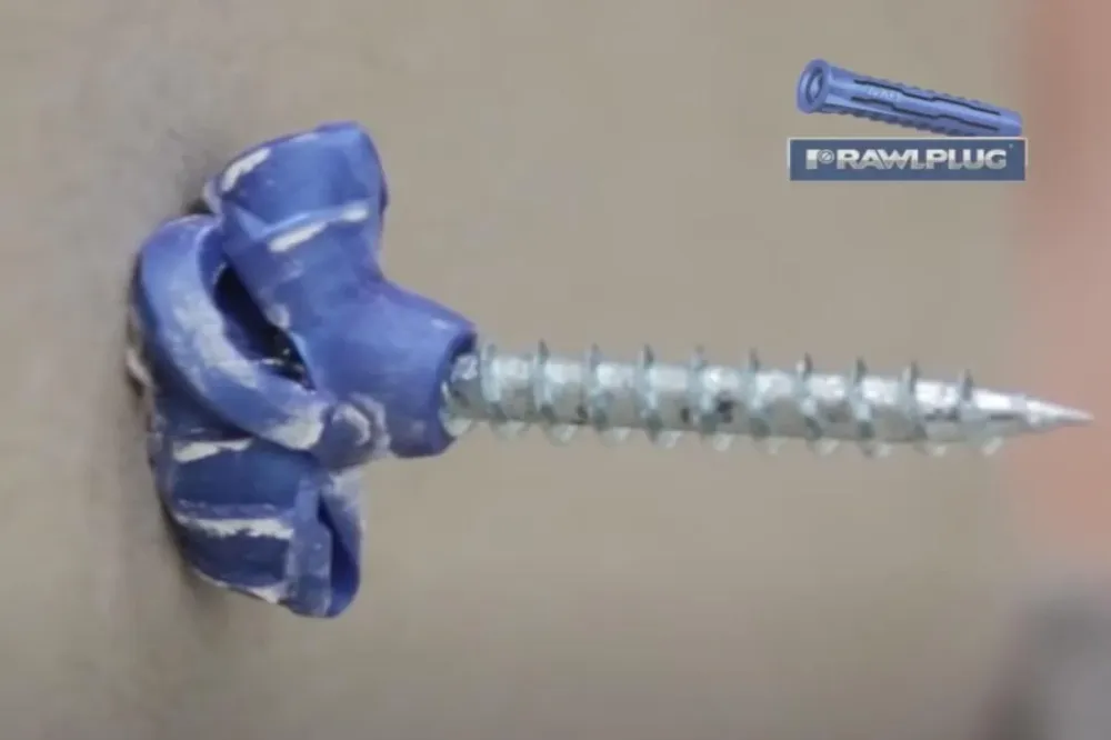 Szerelt tipli RAWLPLUG 4ALL-06050+4560 nagy teljesítményű 6x50mm