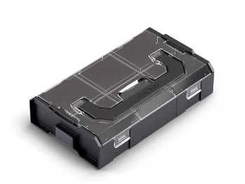 L-BOXX Mini szerszámosláda átlátszó fedéllel