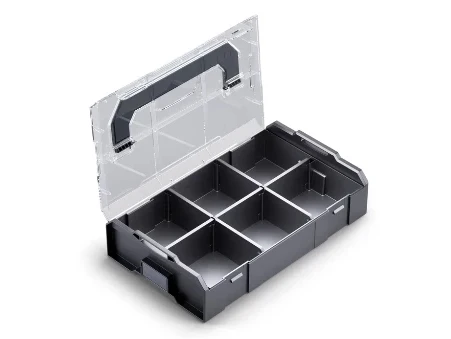 L-BOXX Mini szerszámosláda átlátszó fedéllel