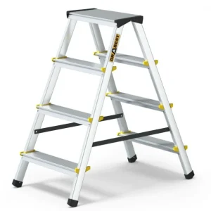 LÉTRA ALU professzionális kétoldalas zsámoly 2x4