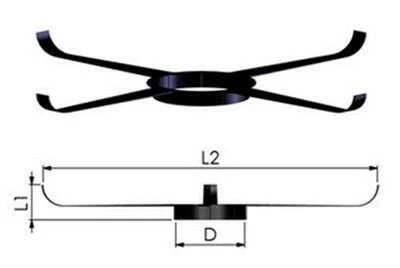 Tricox PPs 80 flexibilis központosító (5db) (FKP205)