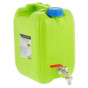 Víztartály hosszú fém menetes csapszeleppel, 10 L