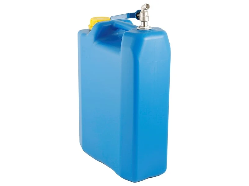Víztartály rövid fém felső szeleppel, 10 L