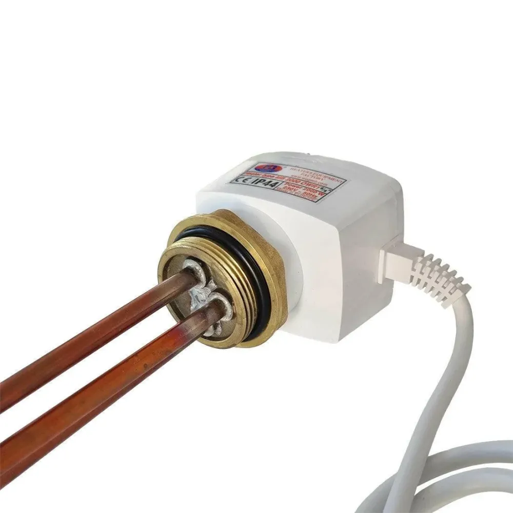 Install Heatax elektromos fűtőbetét 2 kW 230V - 5/4", 420 mm bemerülés (EH-2KW54230)