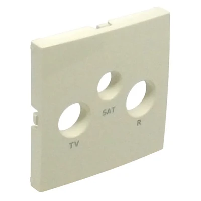 90775 TMF Fedlap R-TV-SAT aljzathoz, elefántcsont