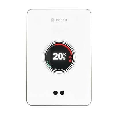Bosch CT 200 fehér, okosszabályzó integrált WLAN kapcsolattal, időjárás kompenzáció (WIFI szükséges) (7736701341)
