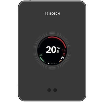 Bosch CT 200 fekete, okosszabályzó integrált WLAN kapcsolattal, időjárás kompenzáció (WIFI szükséges (7736701392)