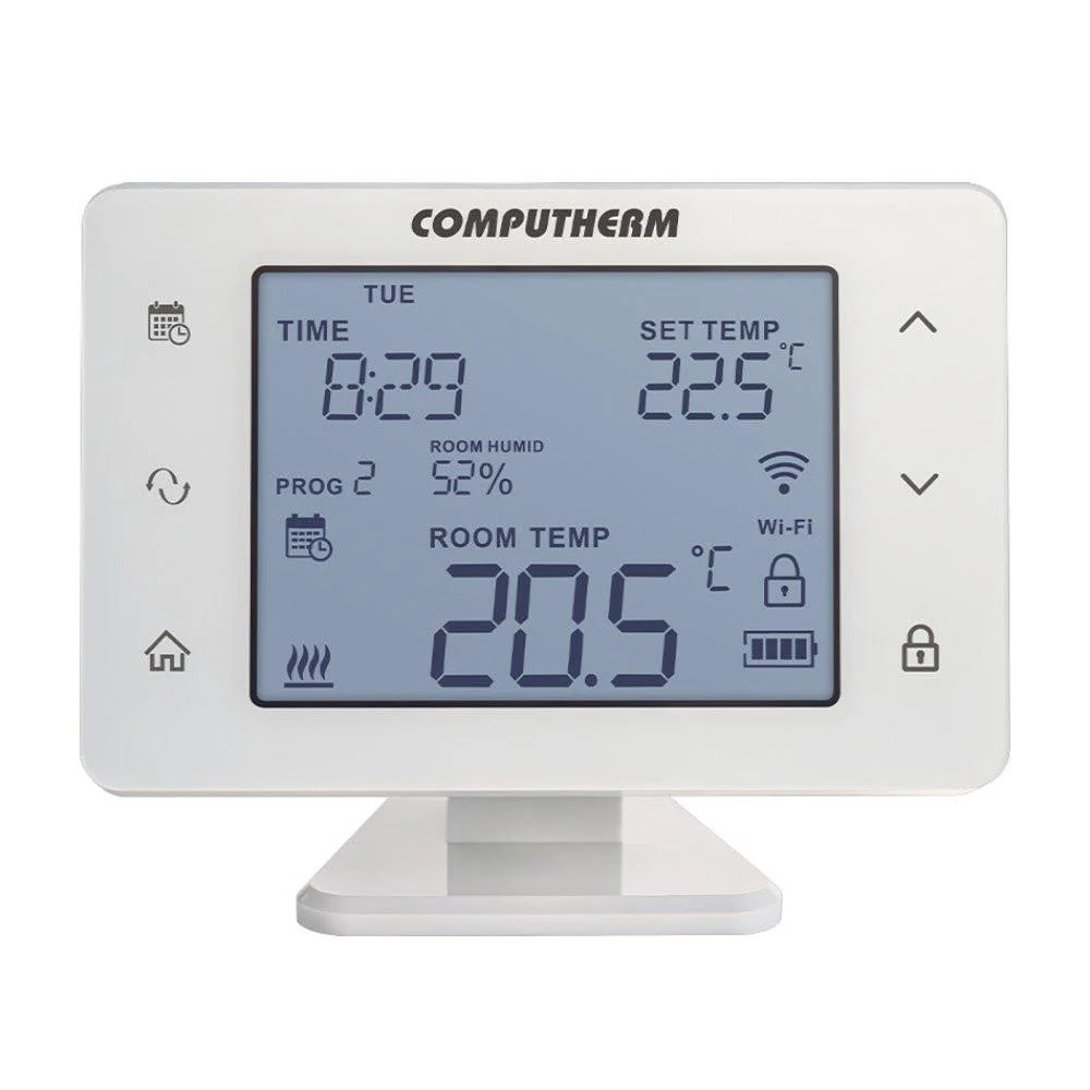 COMPUTHERM Q12RF állítómű + Q20RF Wi-Fi (TX) termosztát (párban) (Q12RF + Q20RF Wi-Fi (TX))