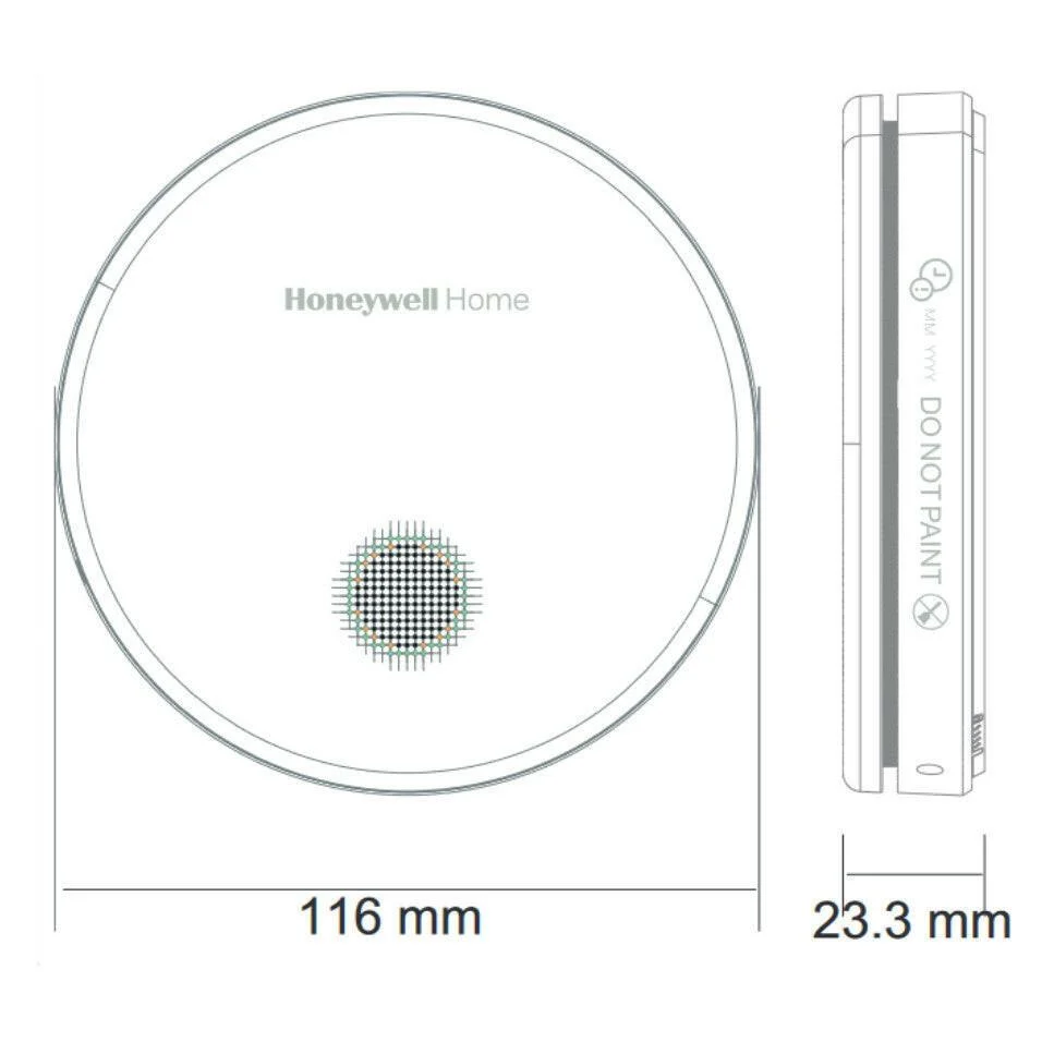 Honeywell Biztonságos Otthon Basic csomag - szén-monoxid jelző (R200C-2) + füstérzékelő (R200S-2) (R200BASICPACK)