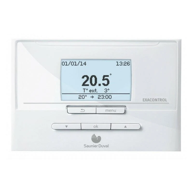 Saunier Duval Exacontrol E7RC programozható termosztát RF (0020118072)