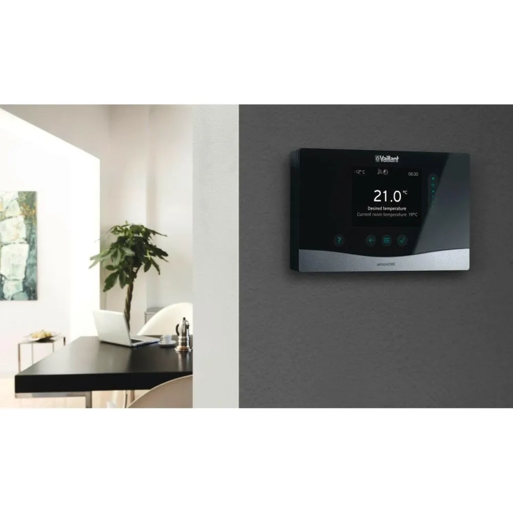 Vaillant sensoHOME VRT 380f - eBUS helyiség-hőmérséklet szabályozó fali készülékekhez (0020260955)