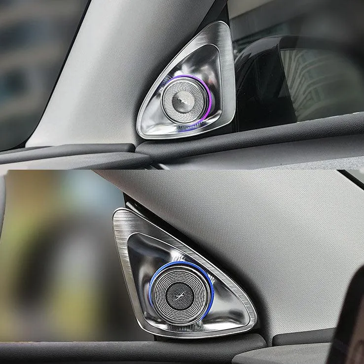 Tesla Model 3/Y 4D forgó LED-es első ajtó hangszóró kürt funkcióval és fokozott láthatósággal