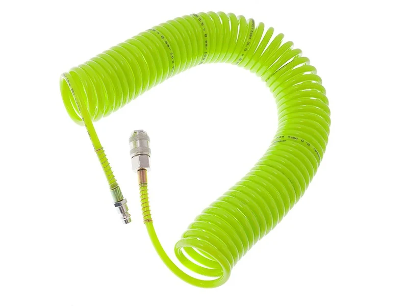 PU spirál tömlő 5x8 mm, hossza 10m