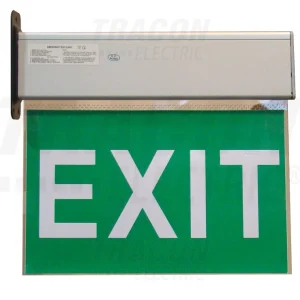 Tracon LED-es kijáratjelző lámpatest 230V 8×LED, 3h, 2,4V / 900mAh Ni-Cd EXIT-02-J