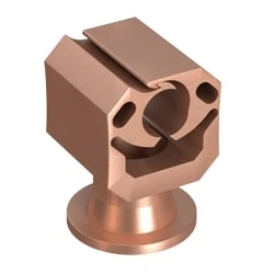 J.Propster 1158 műanyag vezetéktartó 22mm / M6 Réz jpR1158