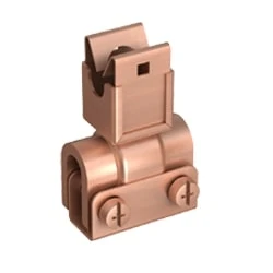 J.Propster vezetéktartó keresztállású peremkapocs, Cu/V2A Rd 10mm JPR913733