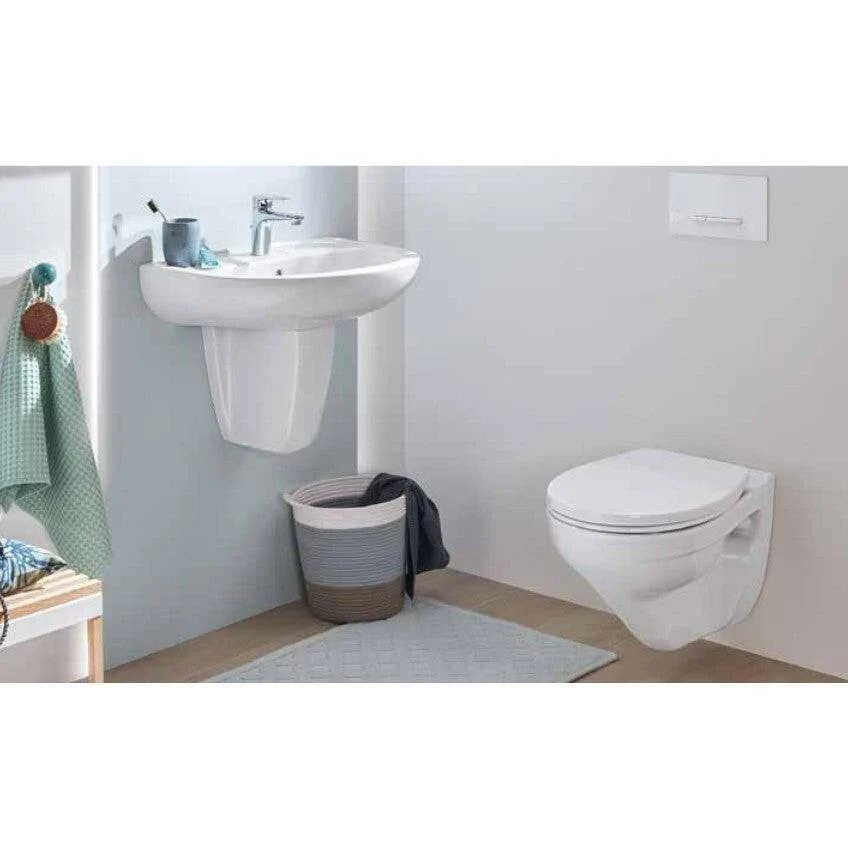 Alföldi Optic WC csésze fali, mélyöblítésű, kompakt 49cm Cleanflush+ Easyplus 7048-R0R1
